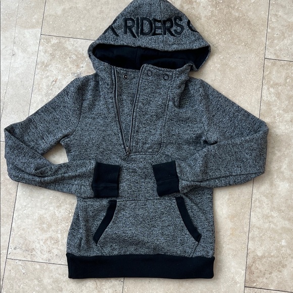 Fox Heather Gray hoodie - Picture 1 of 8